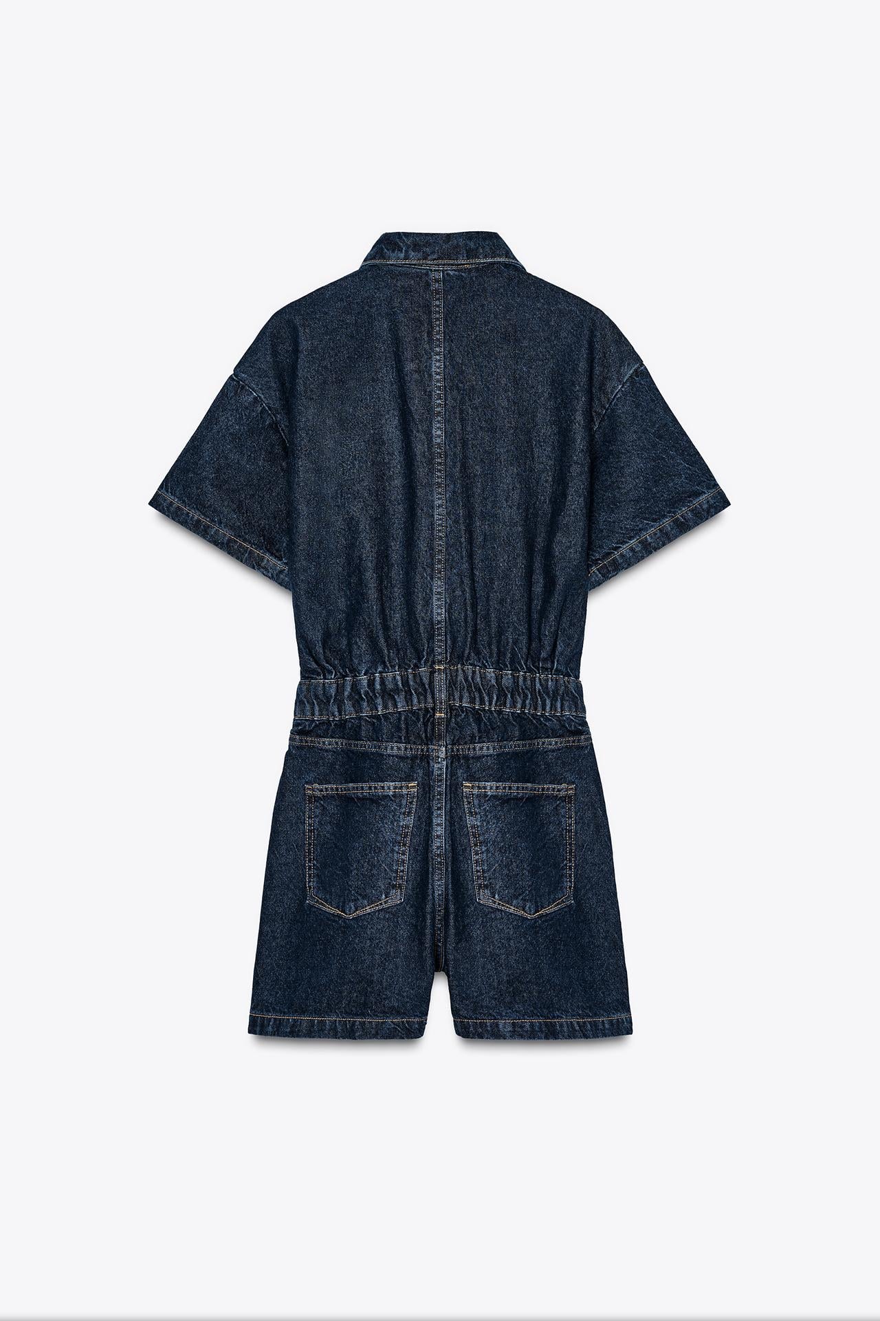 Reyla | Denim Utility Playsuit