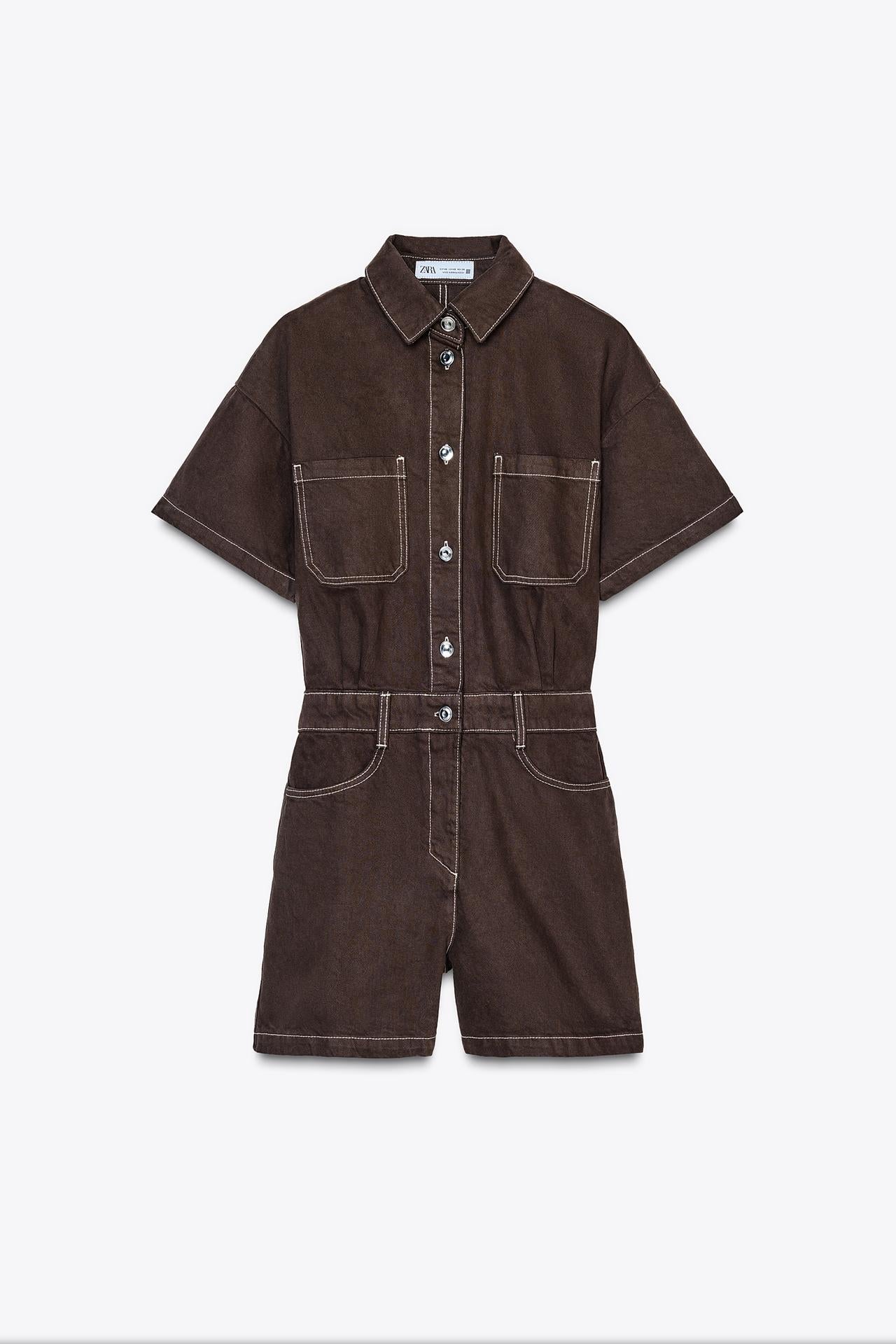 Reyla | Denim Utility Playsuit