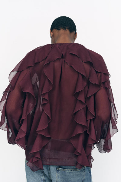 Riva Ruffle | Bluse