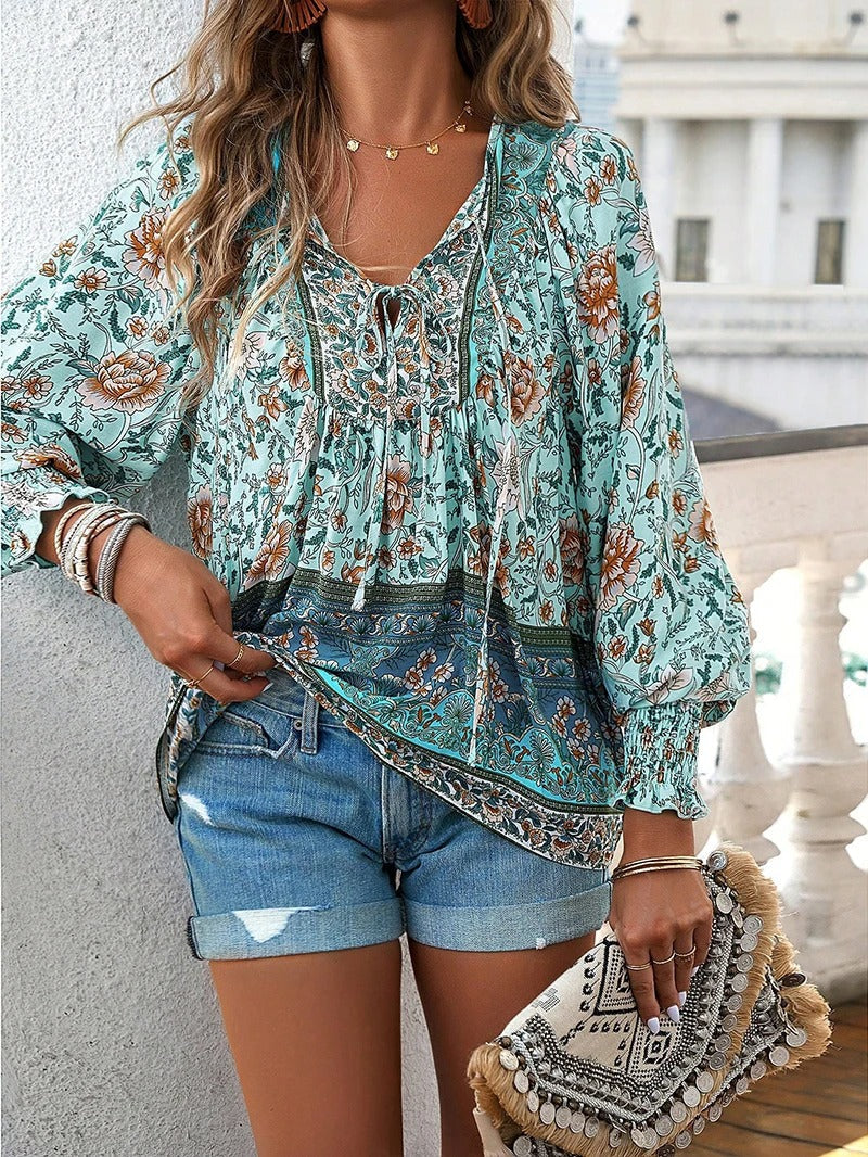 HELENA™ | Top Estivo Floreale