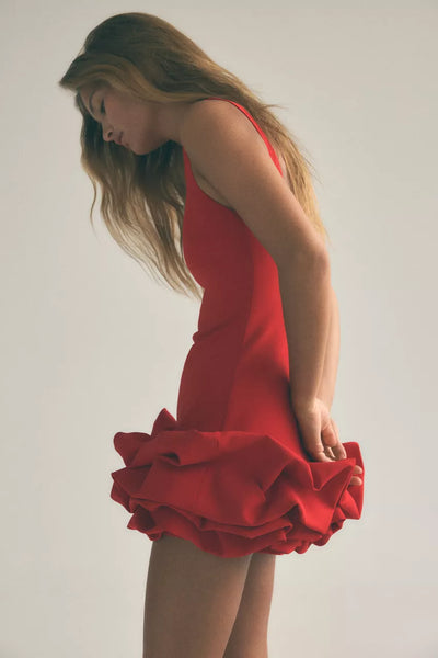 Flair Ruffle | Mini Kleid
