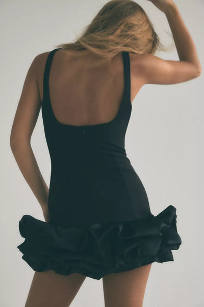 Flair Ruffle | Mini Kleid