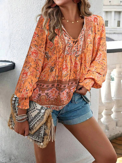 HELENA™ | Top Estivo Floreale