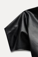 NoirDrape Faux | Midi Kleid