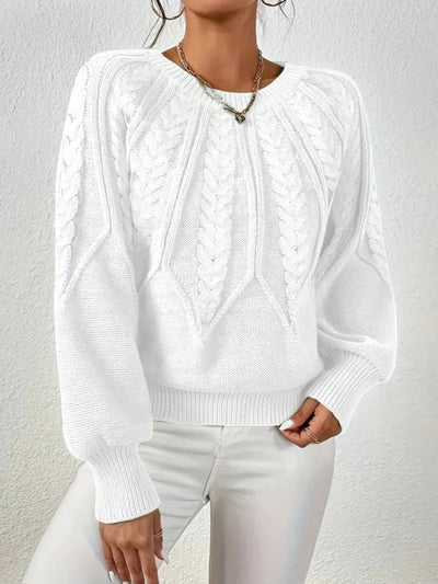 Agnese | Schicker Pullover mit Zopfmuster