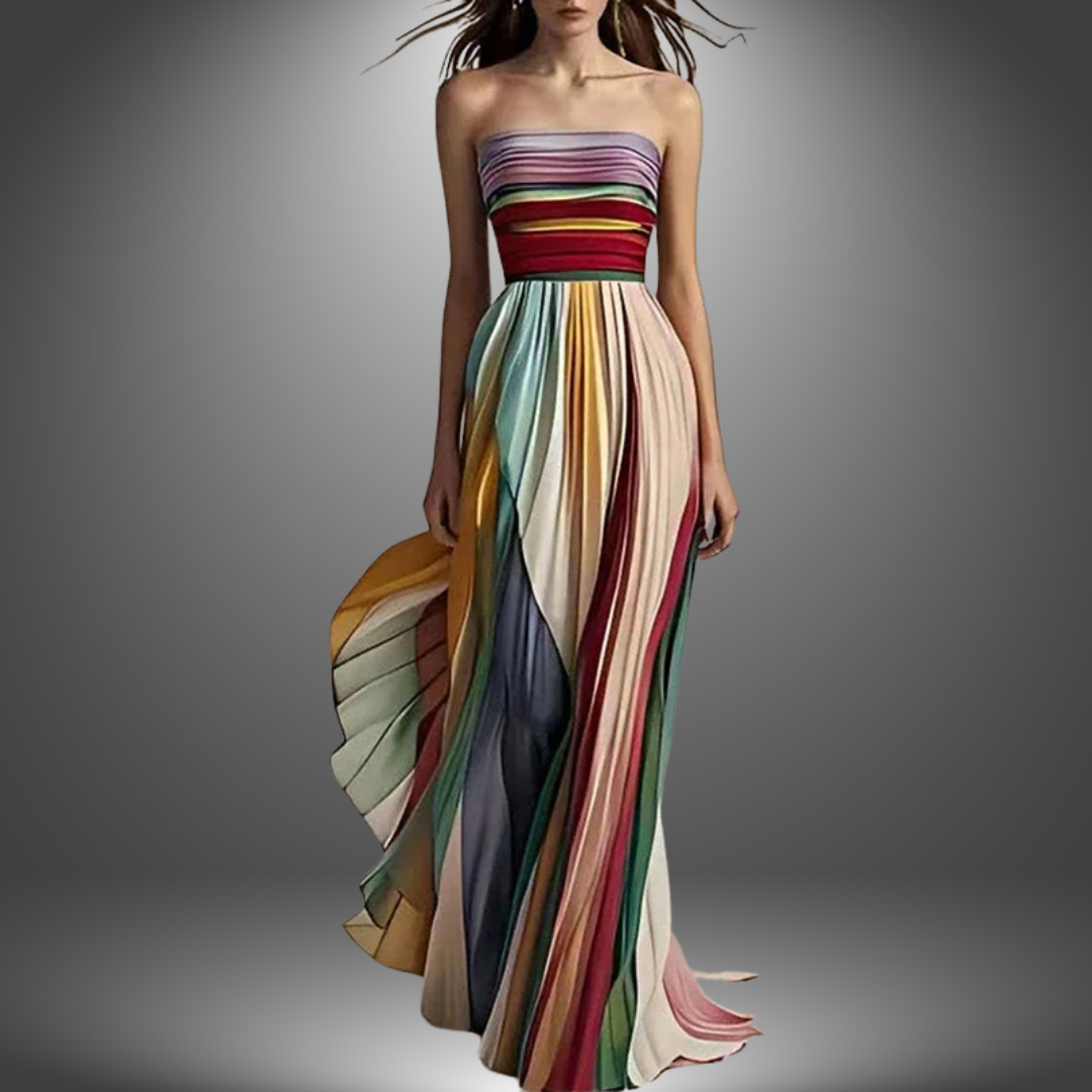 Asien | Premium Langes Freizeitkleid