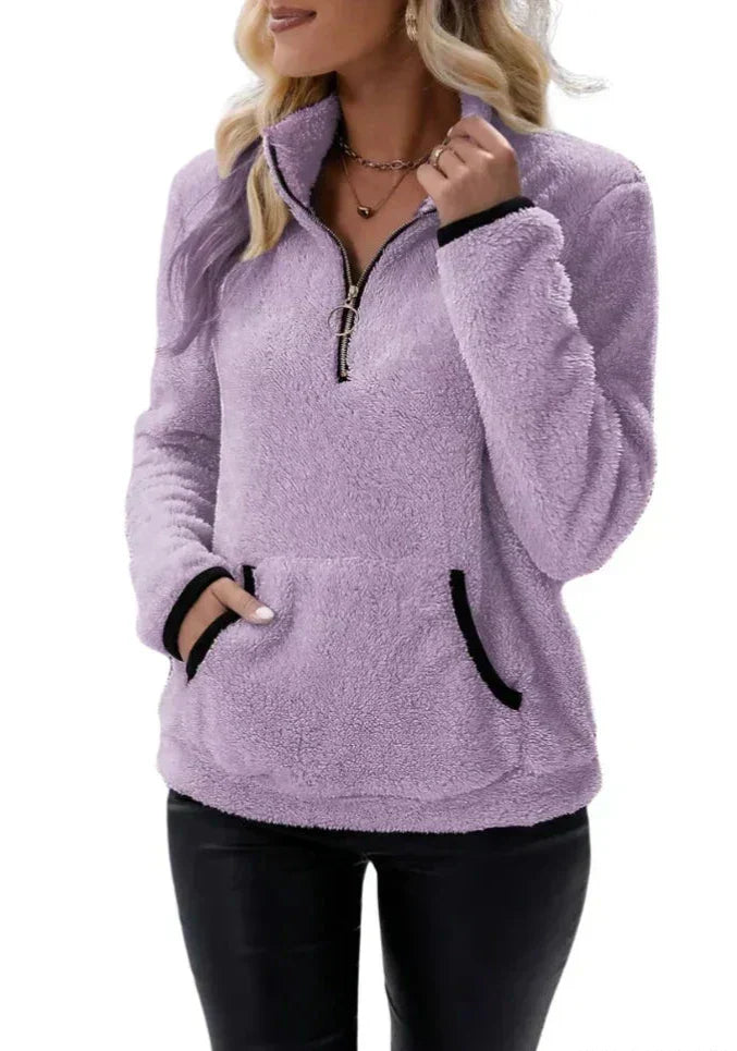 Elisa | Sherpa Douillet Pullover