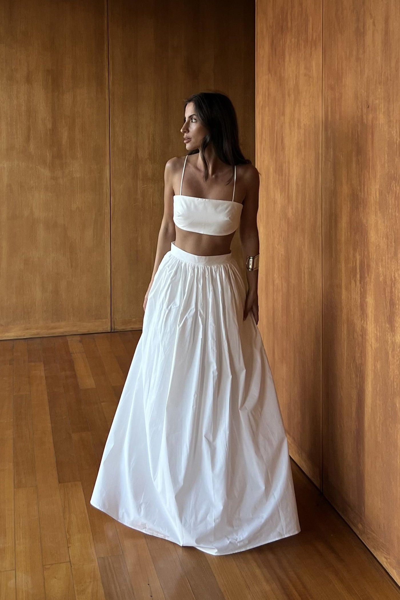 Selene | Weißes Co-Ord Set