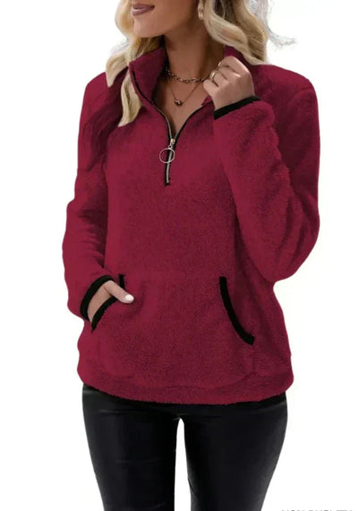 Elisa | Sherpa Douillet Pullover