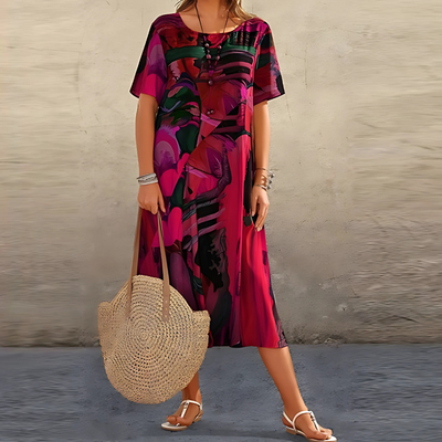 Filomena™ | Bequemes Blumenkleid
