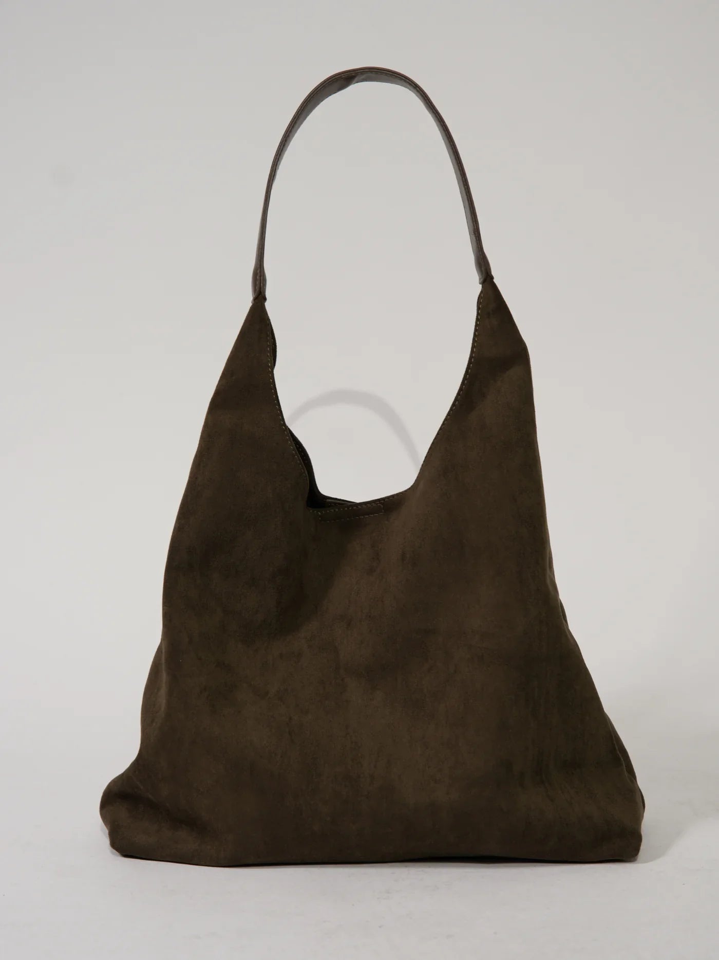 RetroSoft Suede | Schultertasche mit Passender Clutch