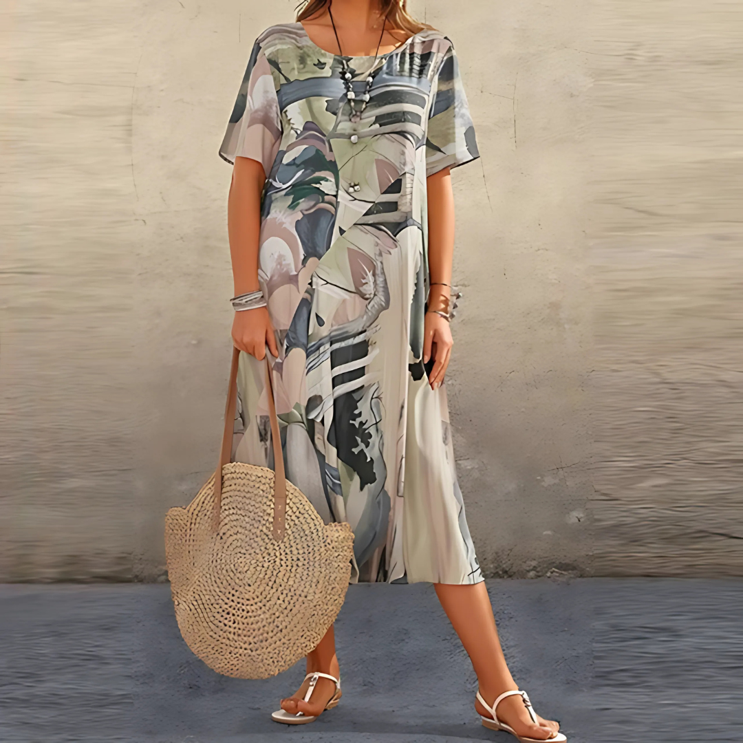Filomena™ | Bequemes Blumenkleid