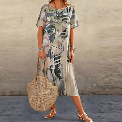 Filomena™ | Bequemes Blumenkleid