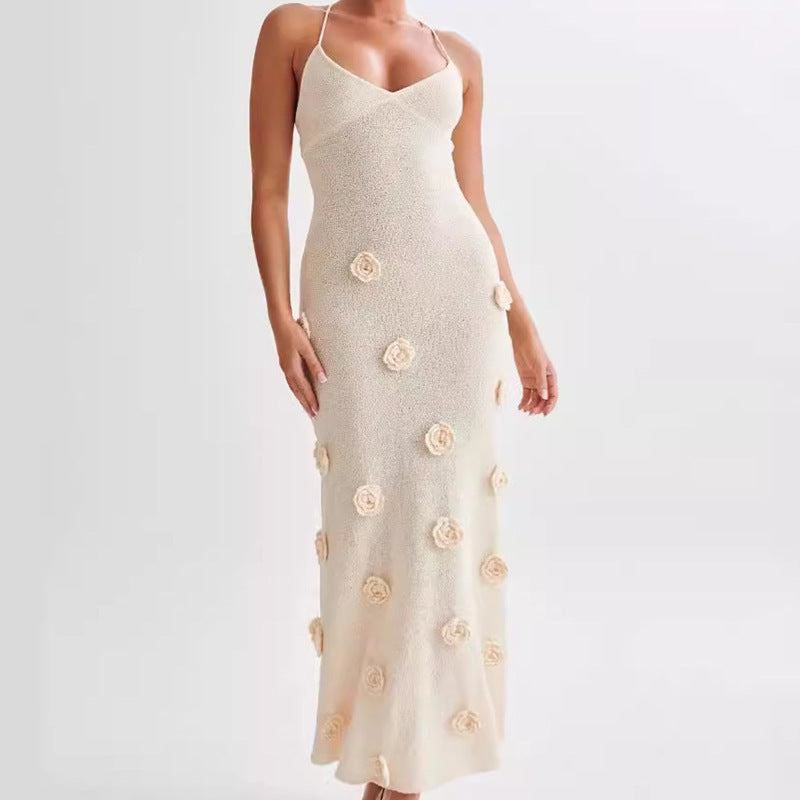 Bloom Knit | Maxi Kleid