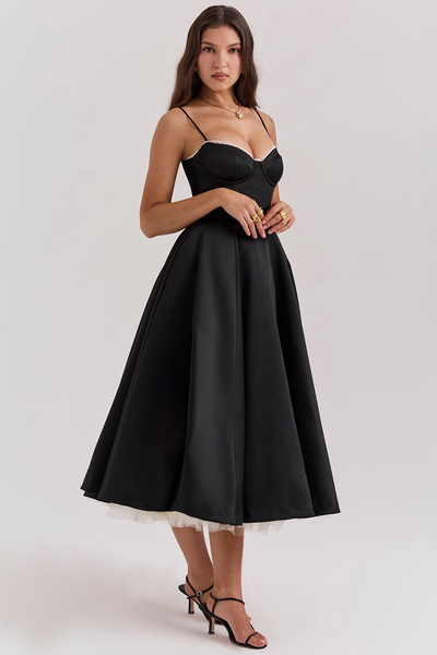 Elara | Midi Kleid