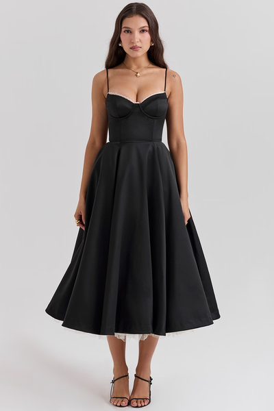 Elara | Midi Kleid