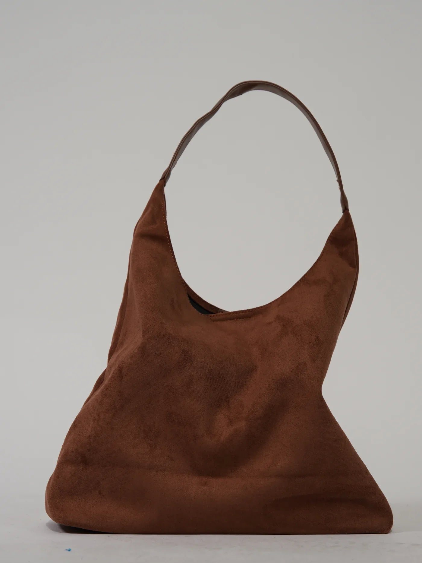 RetroSoft Suede | Schultertasche mit Passender Clutch