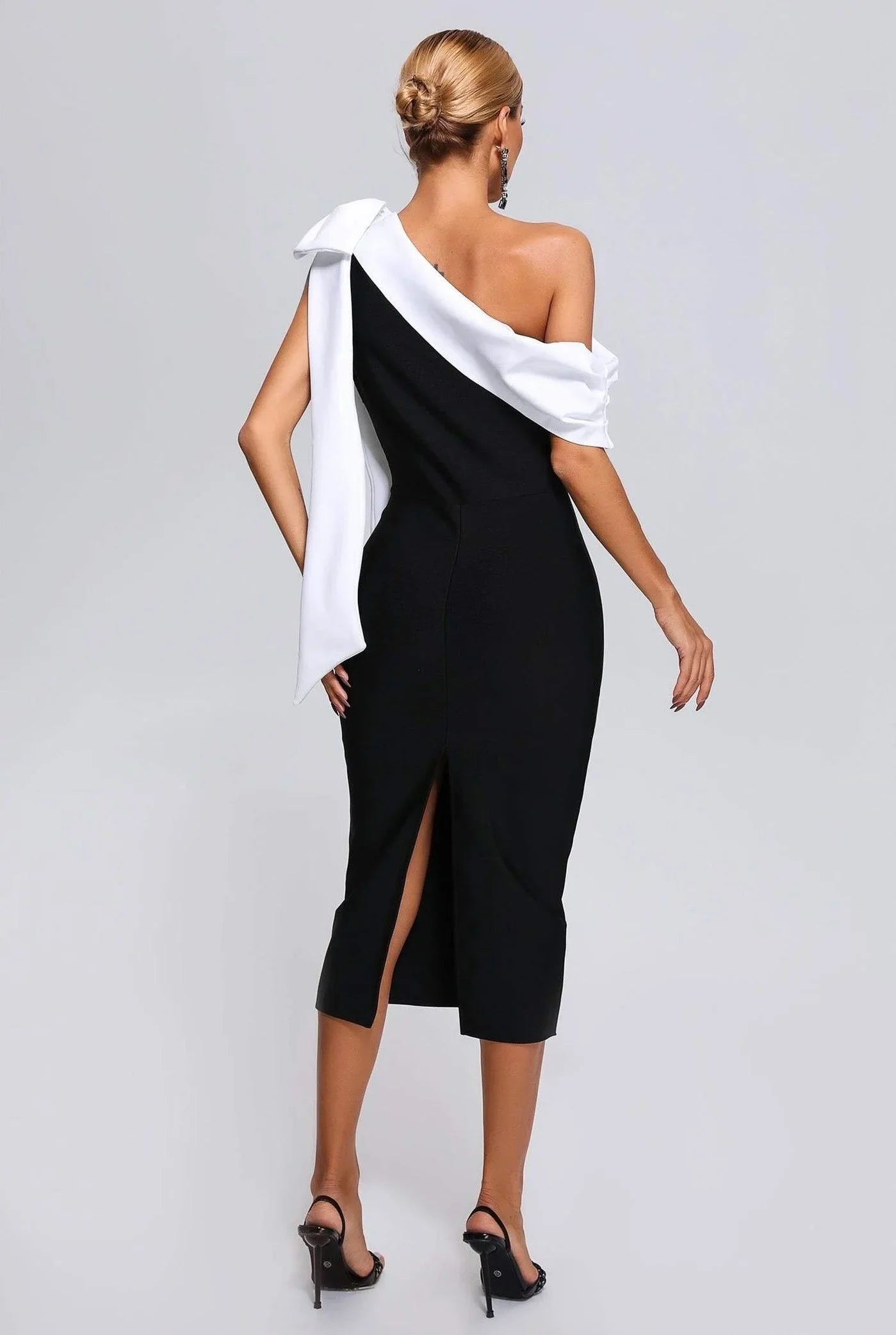 Colette | Off-Shoulder Midi Kleid