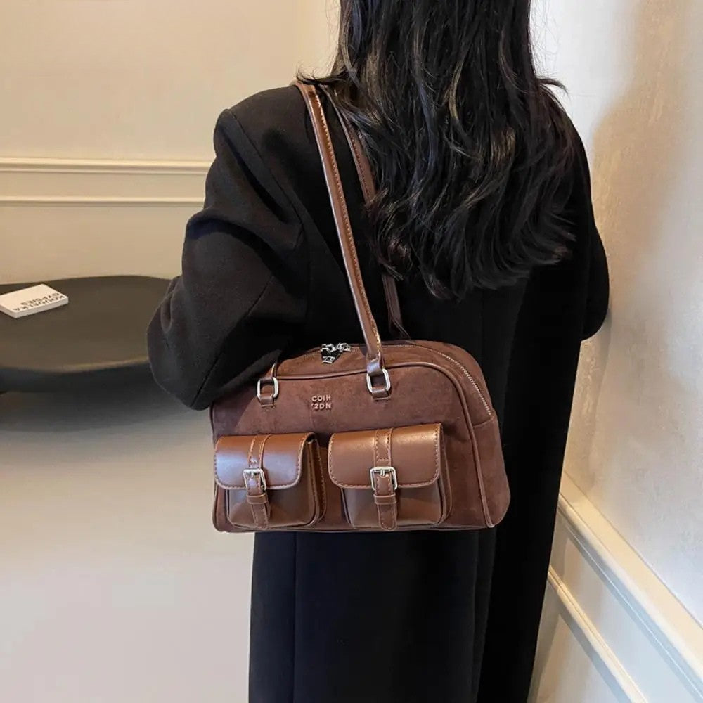Aveline | Retro Schultertasche