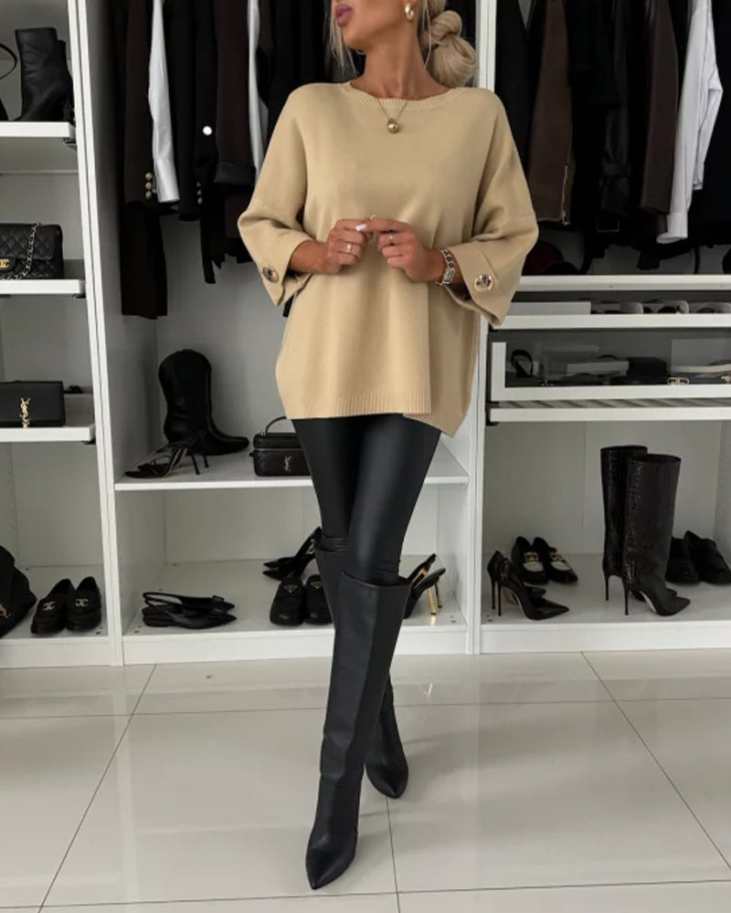 Angelica | Elegante Strickbluse