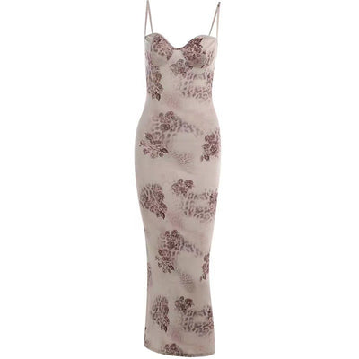 Eclipse Retro | Maxi Kleid