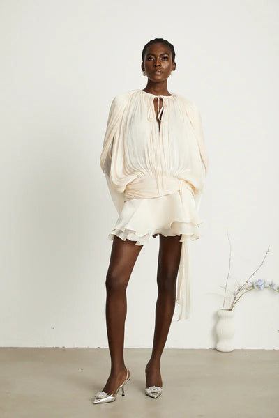 Celestia Luxe Flowy | Mini Kleid