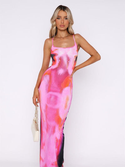 Galaxy Glow  | Maxi Kleid
