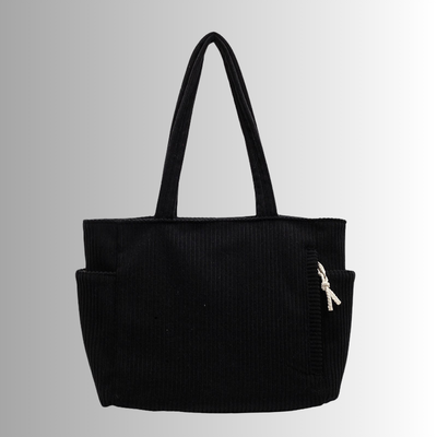 Urban City Tote | Corduroy Schultertasche