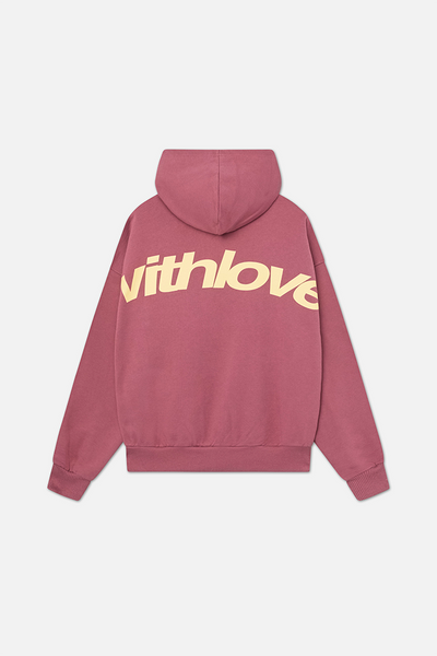Withlove | Oversized Hoodie mit Statement-Backprint
