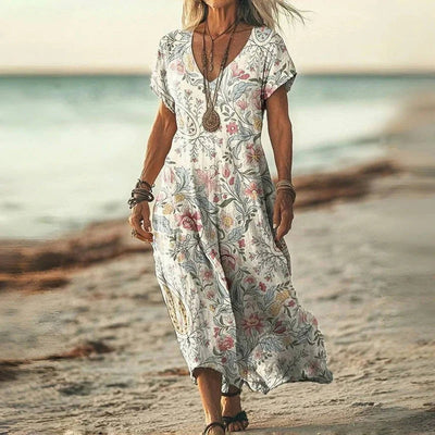 Luna™ | Vintage Farbverlauf Kleid