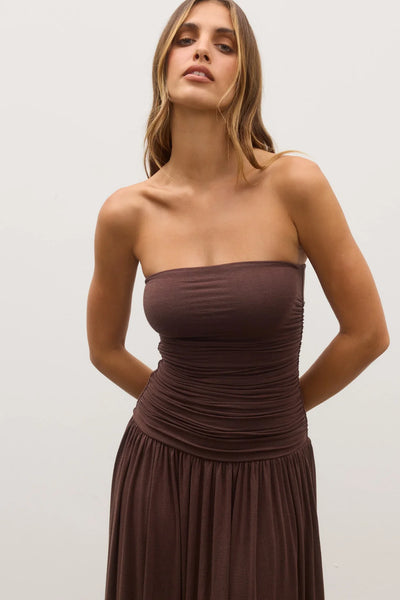 Marilou | Strapless Maxikleid