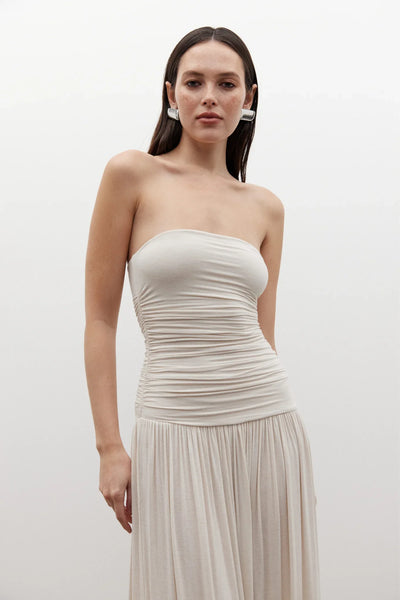 Marilou | Strapless Maxikleid