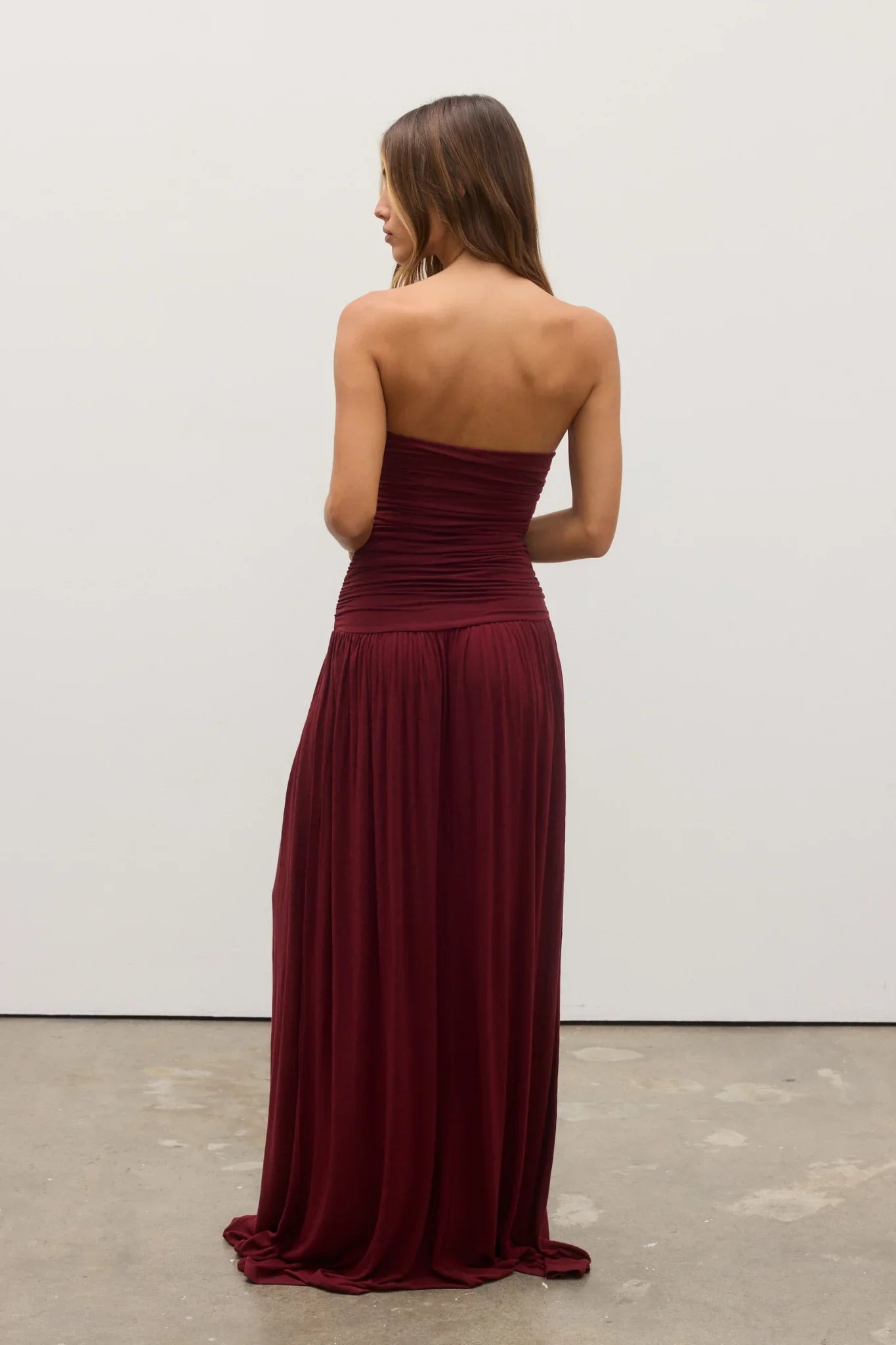 Marilou | Strapless Maxikleid