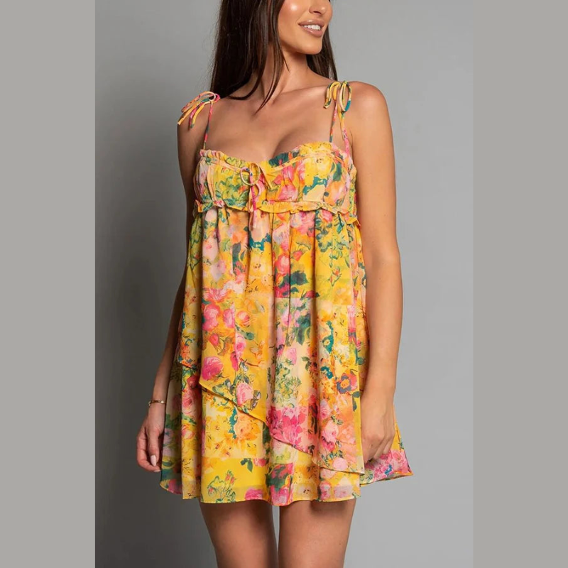 ColorSplash Chic | Mini Kleid