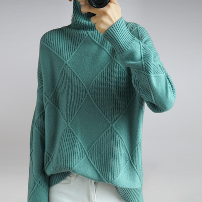 Adelle™ | Bequemer Pullover mit Stehkragen