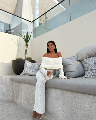 Collar Chic | Maxi Kleid