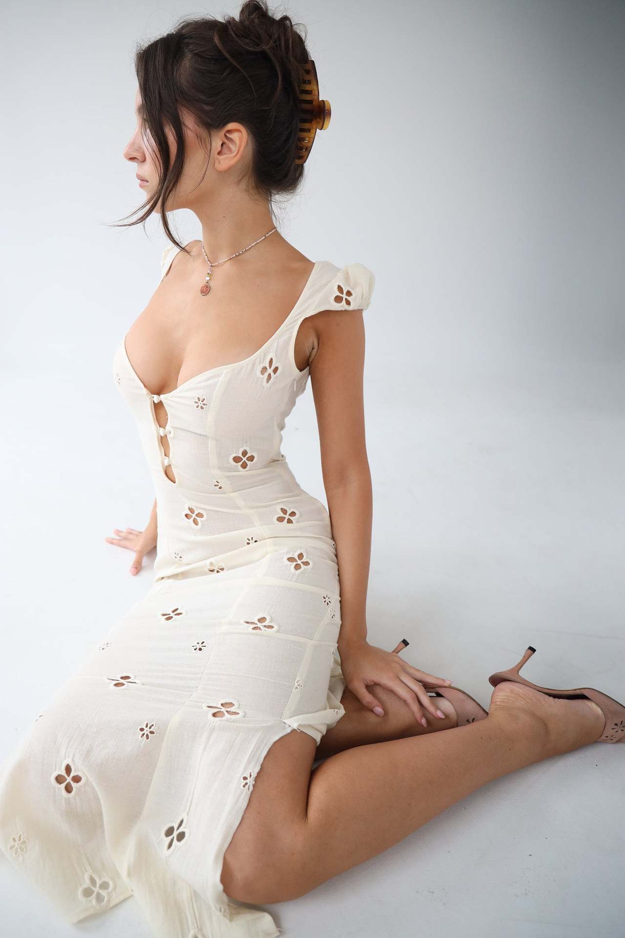 Isabeau™ - Vintage Midikleid