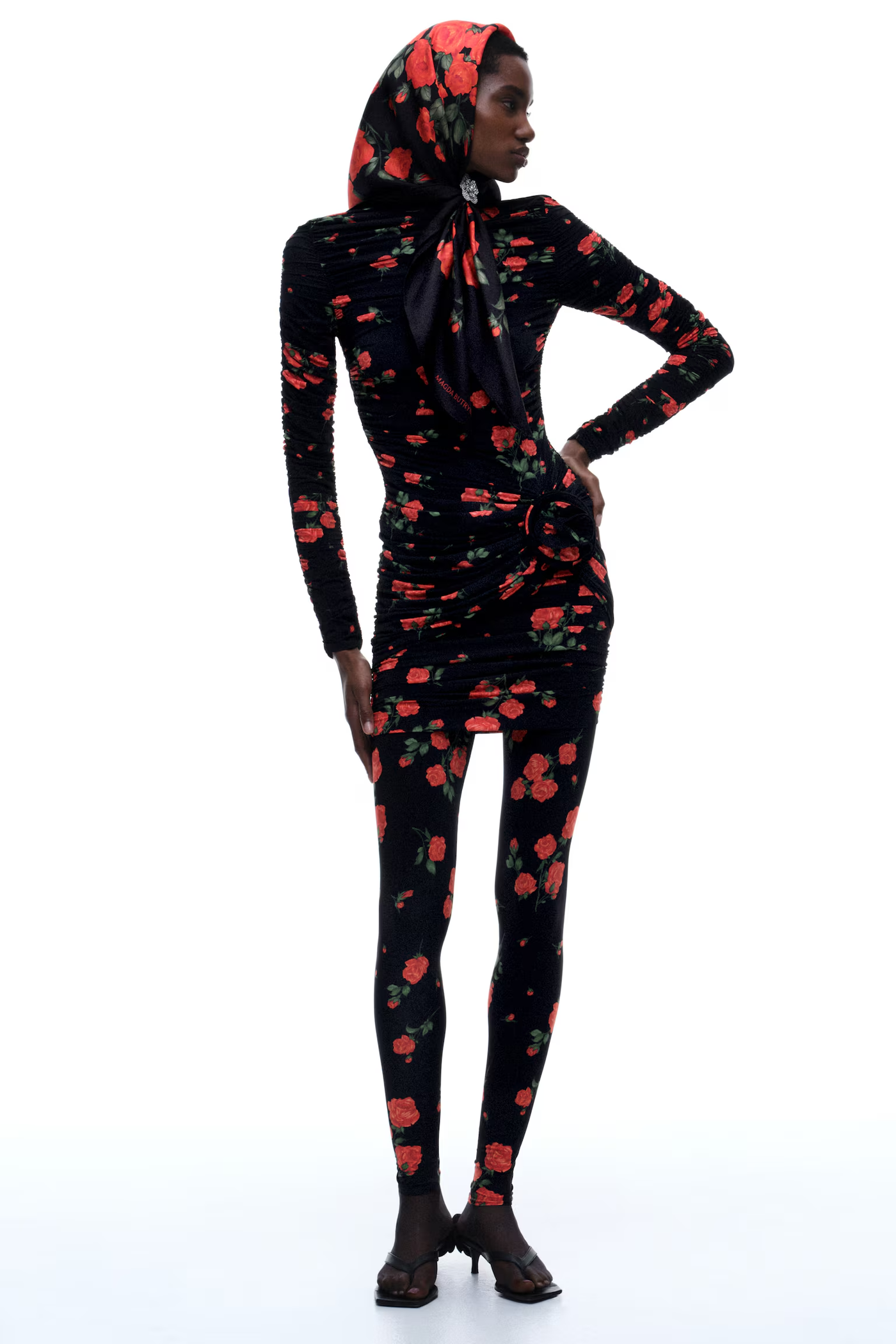 Roselyn | Drapiertes Minikleid