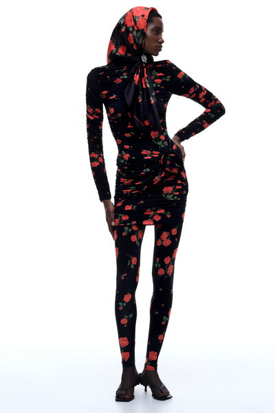 Roselyn | Drapiertes Minikleid