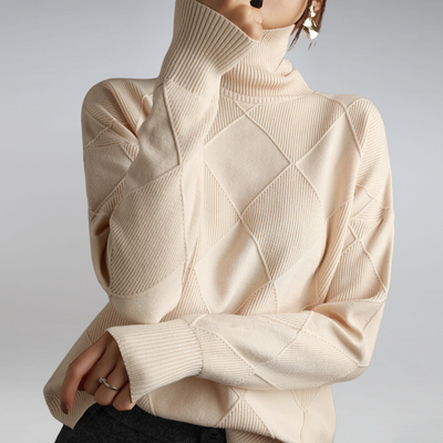Adelle™ | Bequemer Pullover mit Stehkragen