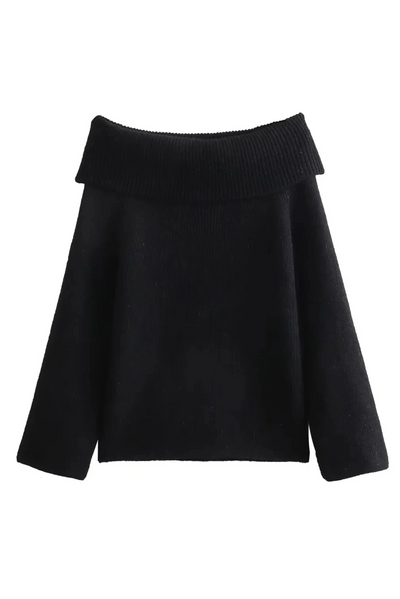 SoftEmbrace Off-Shoulder | Pullover ( NU 1 +1 GRATIS)