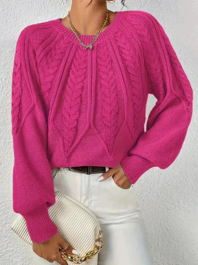 Agnese | Schicker Pullover mit Zopfmuster