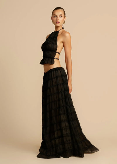 Crop & Gown | Sommerliches Zweiteiliges Set