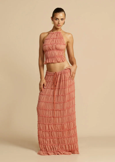 Crop & Gown | Sommerliches Zweiteiliges Set