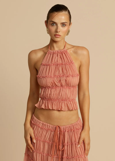 Crop & Gown | Sommerliches Zweiteiliges Set