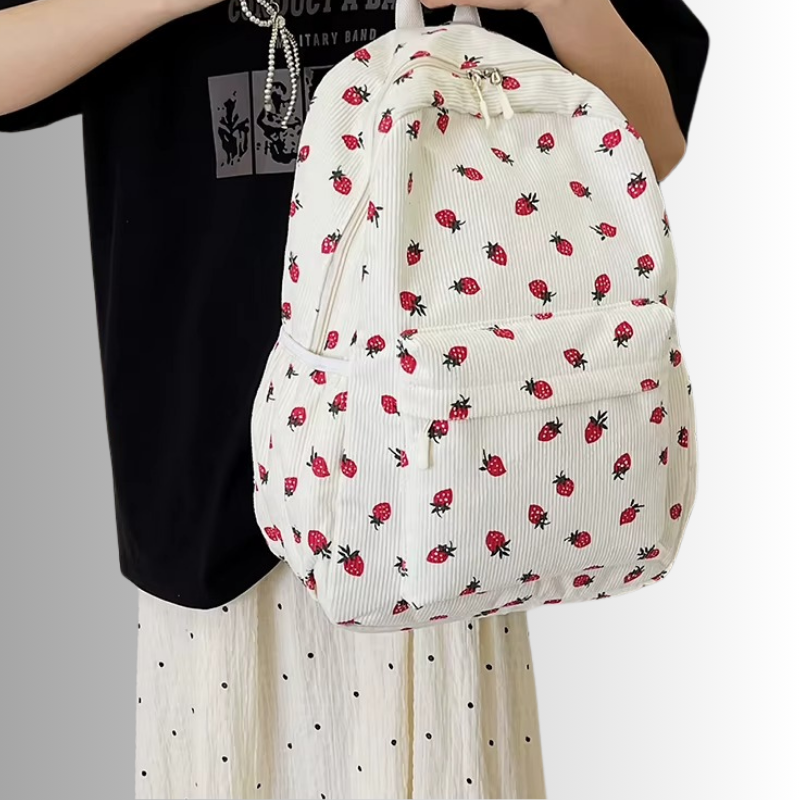 Urban Cord Erdbeer Pack | Rucksack