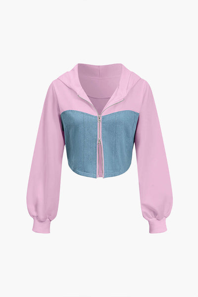 Denise | Kontrast Tracksuit Set