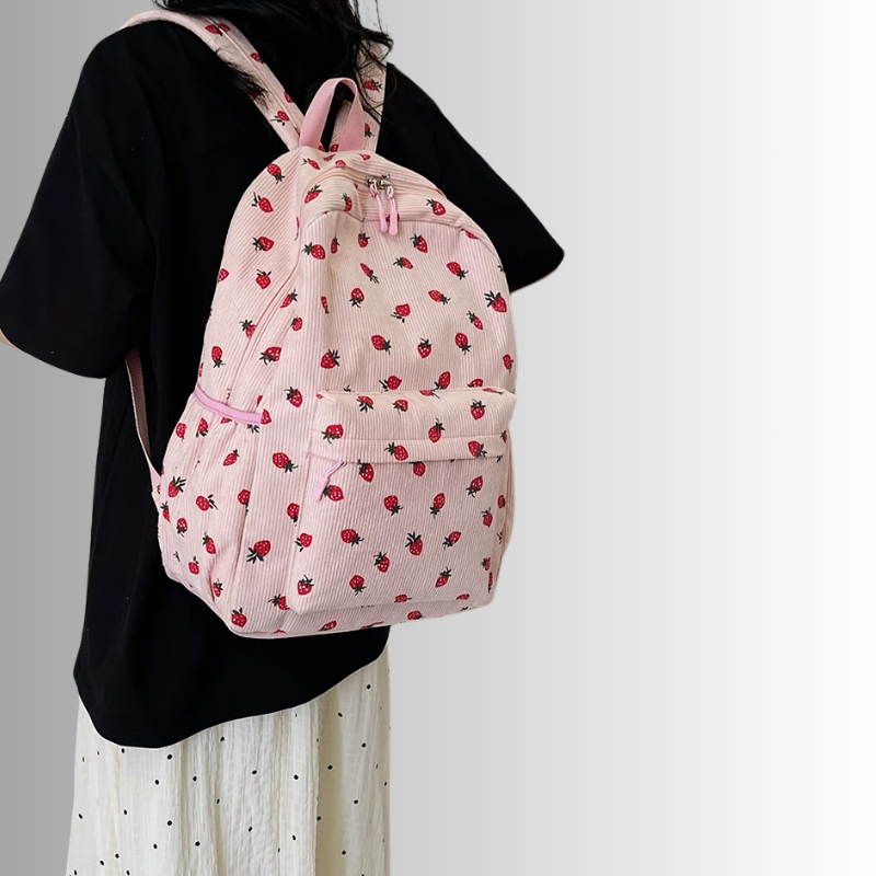 Urban Cord Erdbeer Pack | Rucksack
