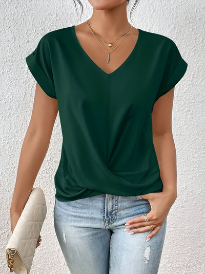 Sofia™ – T-Shirt Casual mit Herz-Ausschnitt