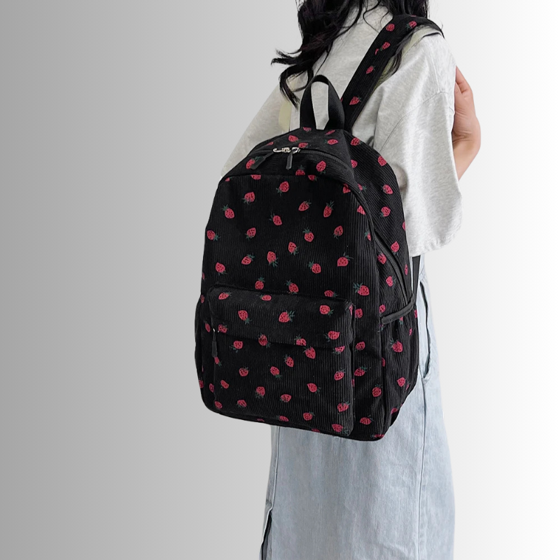 Urban Cord Erdbeer Pack | Rucksack